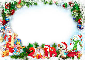 kostenlose grußkarten und rahmen zum silvester mit ihrem foto christmas 2019 frame