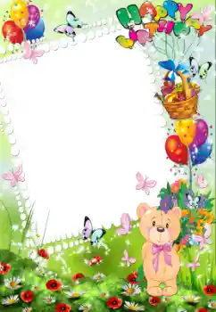 Fotoeffekt aus der Kategorie Geburtstag № 58878. Beschriftung auf dem Rahmen: Alles Gute zum Geburtstag!