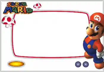 Fotoeffekt aus der Kategorie Verschiedenen Kinderrahmen № 128614. Beschriftung auf dem Rahmen: Super Mario Fotoeffekt aus der Kategorie Verschiedenen Kinderrahmen № 128614. Beschriftung auf dem Rahmen: Super Mario