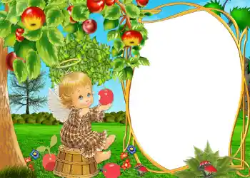 Fotoeffekt aus der Kategorie Verschiedenen Kinderrahmen № 1348