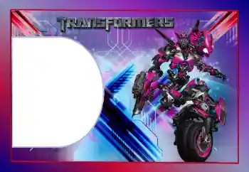 Fotoeffekt aus der Kategorie Verschiedenen Kinderrahmen № 147779. Beschriftung auf dem Rahmen: Transformers