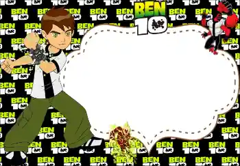 Fotoeffekt aus der Kategorie Verschiedenen Kinderrahmen № 159474. Beschriftung auf dem Rahmen: Ben 10