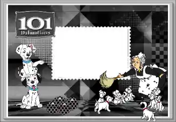 Fotoeffekt aus der Kategorie Verschiedenen Kinderrahmen № 169372. Beschriftung auf dem Rahmen: 101 Dalmatians Fotoeffekt aus der Kategorie Verschiedenen Kinderrahmen № 169372. Beschriftung auf dem Rahmen: 101 Dalmatians