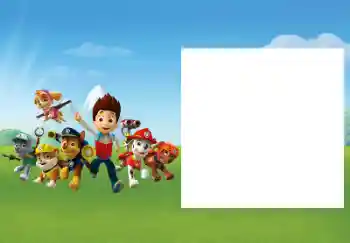 Fotoeffekt aus der Kategorie Verschiedenen Kinderrahmen № 174061. Beschriftung auf dem Rahmen: PAW Patrol Fotoeffekt aus der Kategorie Verschiedenen Kinderrahmen № 174061. Beschriftung auf dem Rahmen: PAW Patrol