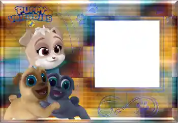 Fotoeffekt aus der Kategorie Verschiedenen Kinderrahmen № 175333. Beschriftung auf dem Rahmen: Puppy Vriendjes Fotoeffekt aus der Kategorie Verschiedenen Kinderrahmen № 175333. Beschriftung auf dem Rahmen: Puppy Vriendjes
