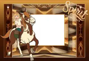 Fotoeffekt aus der Kategorie Verschiedenen Kinderrahmen № 175334. Beschriftung auf dem Rahmen: Spirit riding free Fotoeffekt aus der Kategorie Verschiedenen Kinderrahmen № 175334. Beschriftung auf dem Rahmen: Spirit riding free