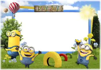 Fotoeffekt aus der Kategorie Verschiedenen Kinderrahmen № 179500. Beschriftung auf dem Rahmen: Play Day