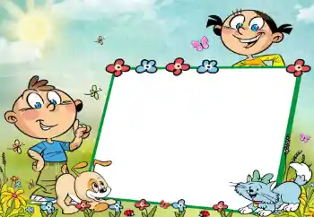 Fotoeffekt aus der Kategorie Verschiedenen Kinderrahmen № 205499