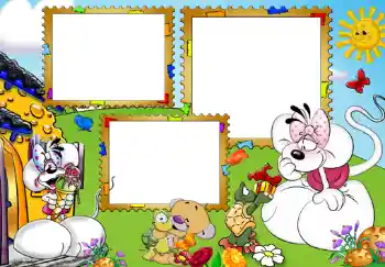 Fotoeffekt aus der Kategorie Verschiedenen Kinderrahmen № 453