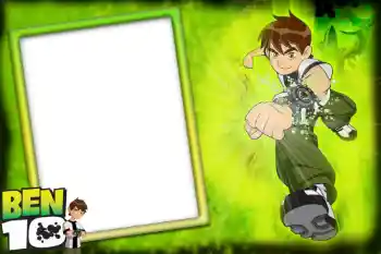 Fotoeffekt aus der Kategorie Verschiedenen Kinderrahmen № 73761. Beschriftung auf dem Rahmen: Ben 10