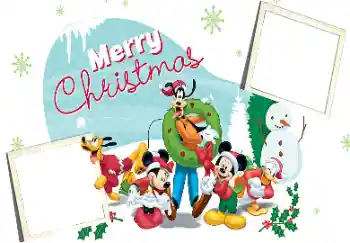 Fotoeffekt aus der Kategorie Kinderfeste № 67297. Beschriftung auf dem Rahmen: Frohe Weihnachten!