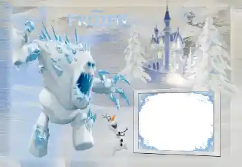 Beschriftung auf dem Rahmen: Frozen