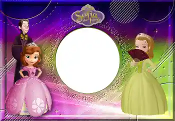 Beschriftung auf dem Rahmen: Sofia the First Beschriftung auf dem Rahmen: Sofia the First