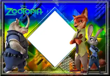 Beschriftung auf dem Rahmen: Zootopia Beschriftung auf dem Rahmen: Zootopia