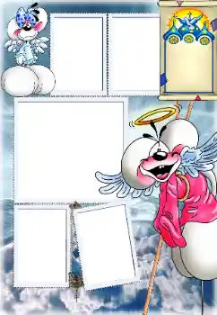 Beschriftung auf dem Rahmen: Christening