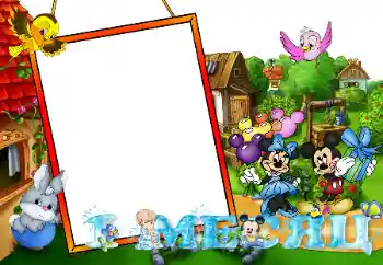 Beschriftung auf dem Rahmen: 1 monat