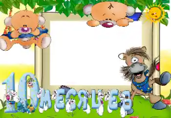 Beschriftung auf dem Rahmen: 10 monat Beschriftung auf dem Rahmen: 10 monat