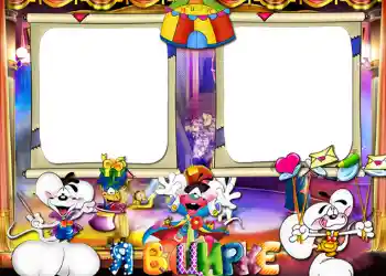 Beschriftung auf dem Rahmen: Zirkus