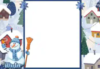 Beschriftung auf dem Rahmen: Winter Beschriftung auf dem Rahmen: Winter