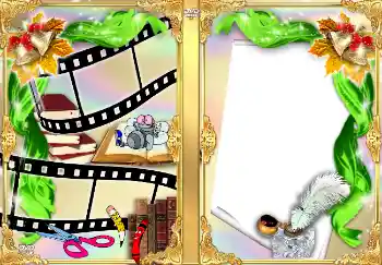 Fotoeffekt aus der Kategorie DVD Covers № 4526. Beschriftung auf dem Rahmen: Schuljahre