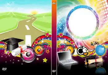 Fotoeffekt aus der Kategorie DVD Covers № 4539. Beschriftung auf dem Rahmen: Abschied von der Schule!