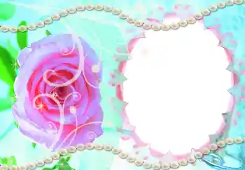 Beschriftung auf dem Rahmen: Einladung zur Hochzeit