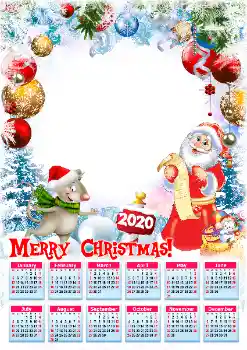 Fotoeffekt aus der Kategorie Kalender № 160677. Beschriftung auf dem Rahmen: 2026