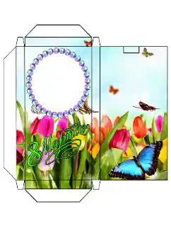 Beschriftung auf dem Rahmen: Schokolade