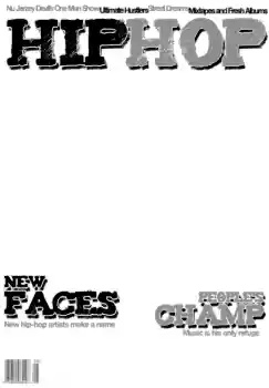 Beschriftung auf dem Rahmen: HipHop Beschriftung auf dem Rahmen: HipHop