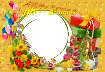 Beschriftung auf dem Rahmen: Alles Gute zum Geburtstag! Beschriftung auf dem Rahmen: Alles Gute zum Geburtstag!