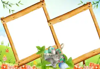 Fotoeffekt aus der Kategorie Grußkarten zu Ostern № 111960