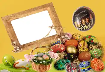 Fotoeffekt aus der Kategorie Grußkarten zu Ostern № 121067