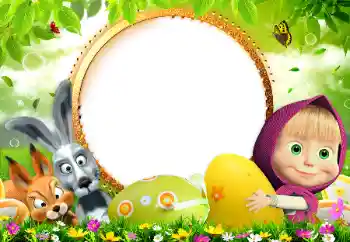 Fotoeffekt aus der Kategorie Grußkarten zu Ostern № 151851