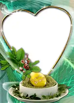 Beschriftung auf dem Rahmen: Христос Воскрес!