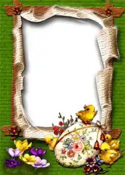 Fotoeffekt aus der Kategorie Grußkarten zu Ostern № 971