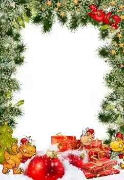 Fotoeffekt aus der Kategorie Grußkarten zum Silvester № 3311