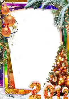 Fotoeffekt aus der Kategorie Grußkarten zum Silvester № 3327