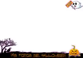 Fotoeffekt aus der Kategorie Verschiedene Feiertage № 114658. Beschriftung auf dem Rahmen: Happy Halloween