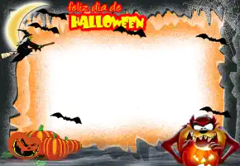Fotoeffekt aus der Kategorie Verschiedene Feiertage № 145070. Beschriftung auf dem Rahmen: Happy Halloween