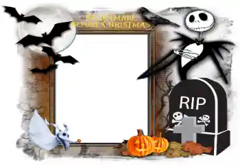 Fotoeffekt aus der Kategorie Verschiedene Feiertage № 160653. Beschriftung auf dem Rahmen: Happy Halloween