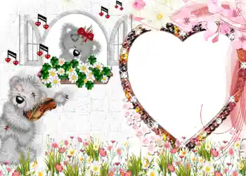 Fotoeffekt aus der Kategorie Grußkarten zum Valentinstag № 677