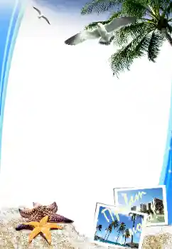 Beschriftung auf dem Rahmen: Привет с моря